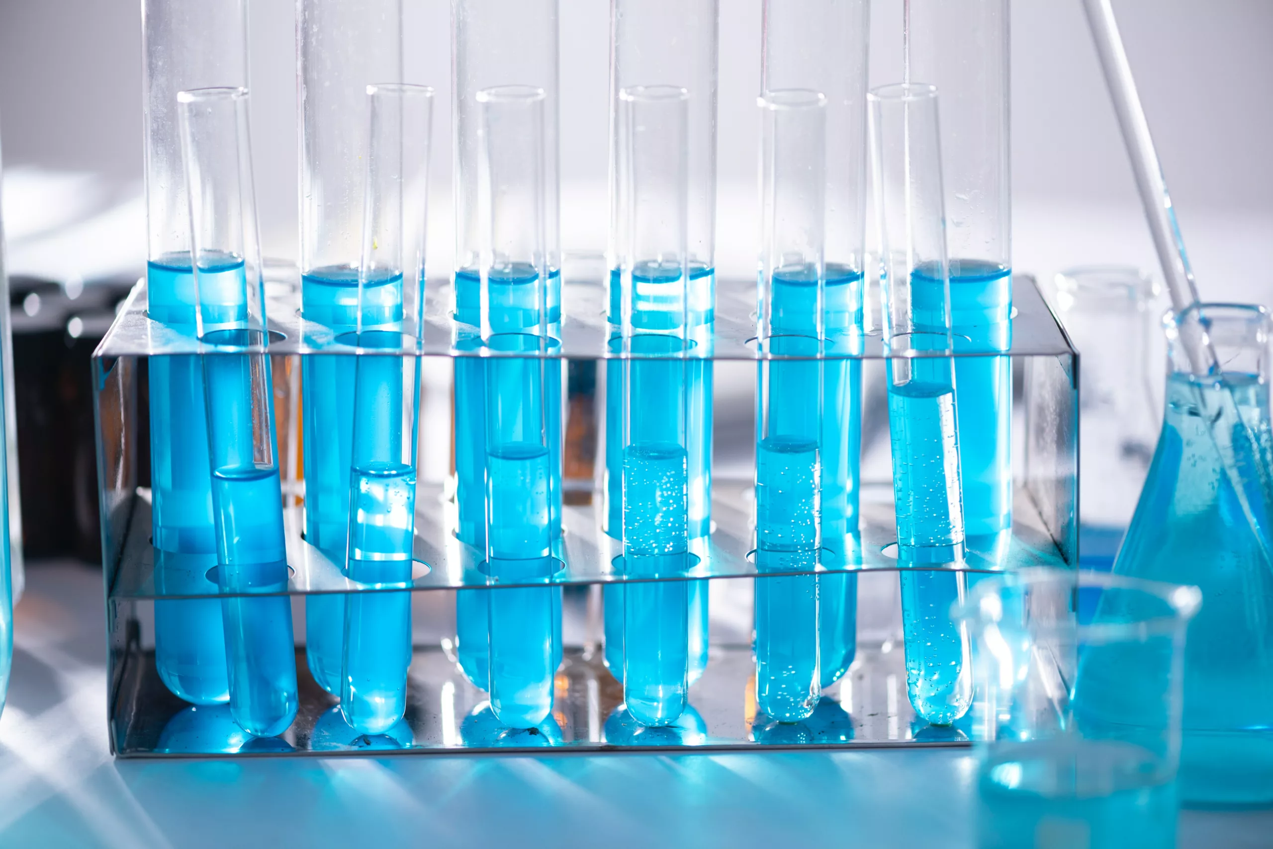 test tubes for scientific research